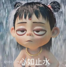 心如止水 哪吒 电影 搞笑表情