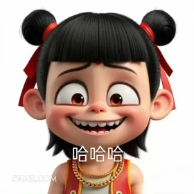 哪吒 电影 搞笑表情 哈哈哈