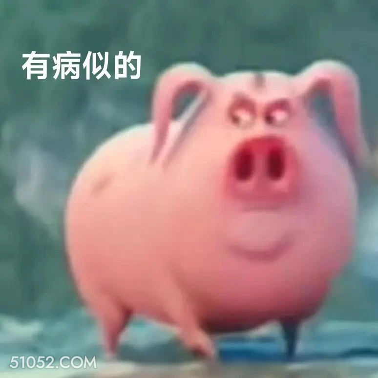 有病似的 哪吒 电影 飞天猪 搞笑表情