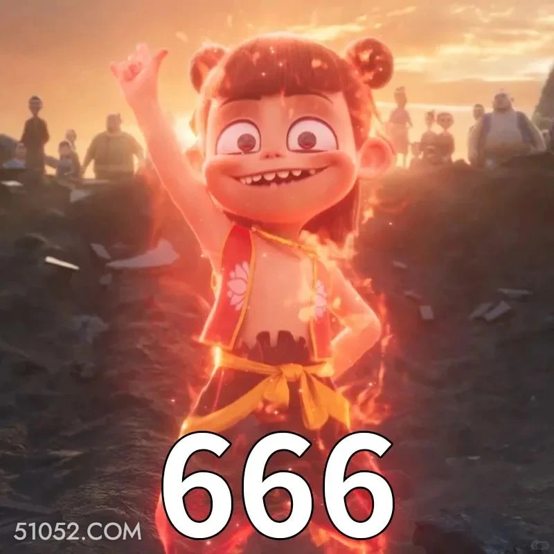 666 哪吒 电影 搞笑表情