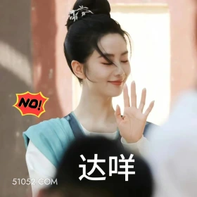 达咩 掌心 影视剧 刘诗诗 搞笑表情
