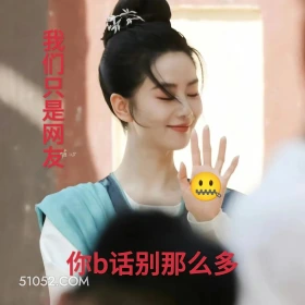 你的b话别那么多 掌心 影视剧 刘诗诗 搞笑表情