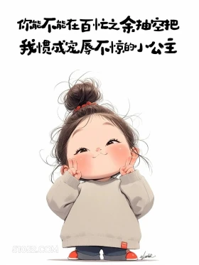 你能把我宠成公主吗 小女孩 不正经 撩人 搞笑文案