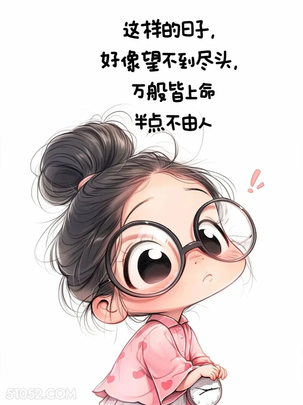 万般皆是命半点不由人 小女孩 心好累 治愈文案