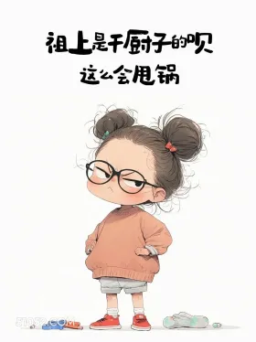 这么会甩锅你是厨子吗 小女孩 吵架 骂人不带脏话 搞笑文案