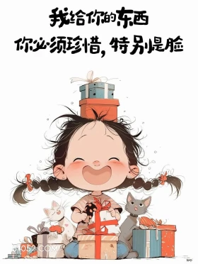我给你脸了 小女孩 不带脏字骂人 搞笑文案