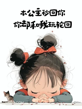 我秒回你你跟我玩轮回 小女孩 皮一下 秒回 搞笑文案