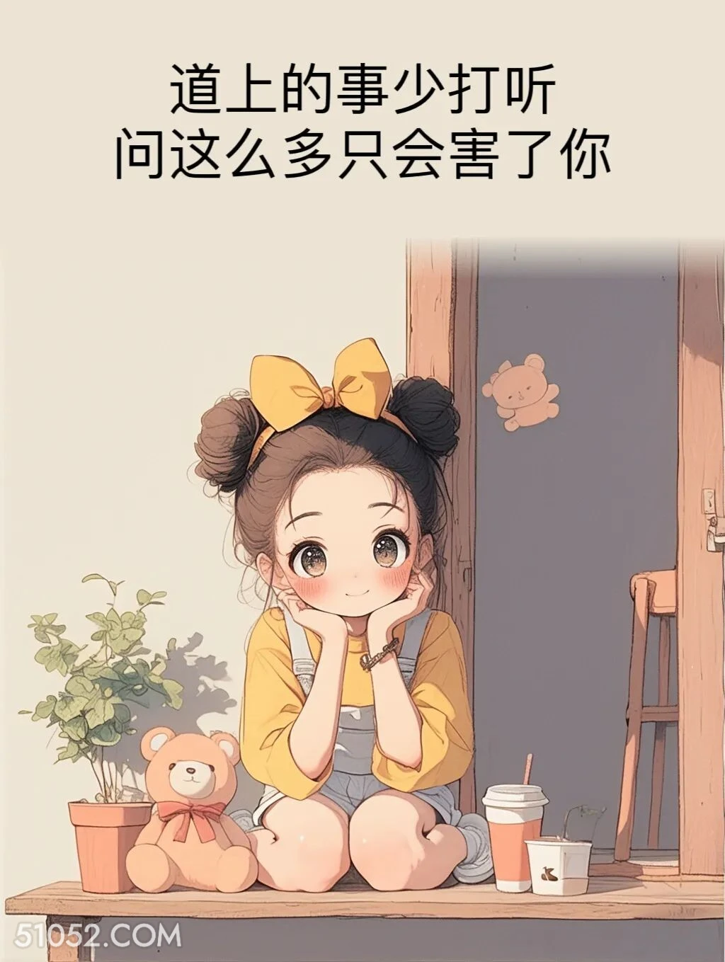 道上的事少打听 小女孩 在干嘛 搞笑回复 搞笑文案
