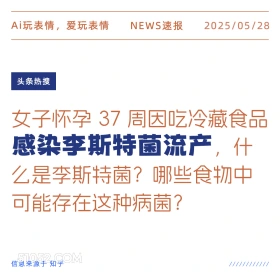 感染流产 2025年05月28日 新闻 头条热搜