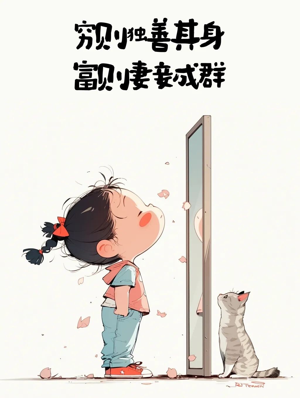 穷则独善其身，富则妻妾成群表情包_超清下载一键转发- AI玩表情| 51052.com