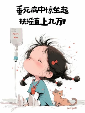 垂死病中惊坐起,扶摇直上九万里 小女孩 古诗词 押韵 搞笑文案