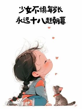 少女不惧年岁长 小女孩 过生日 文案