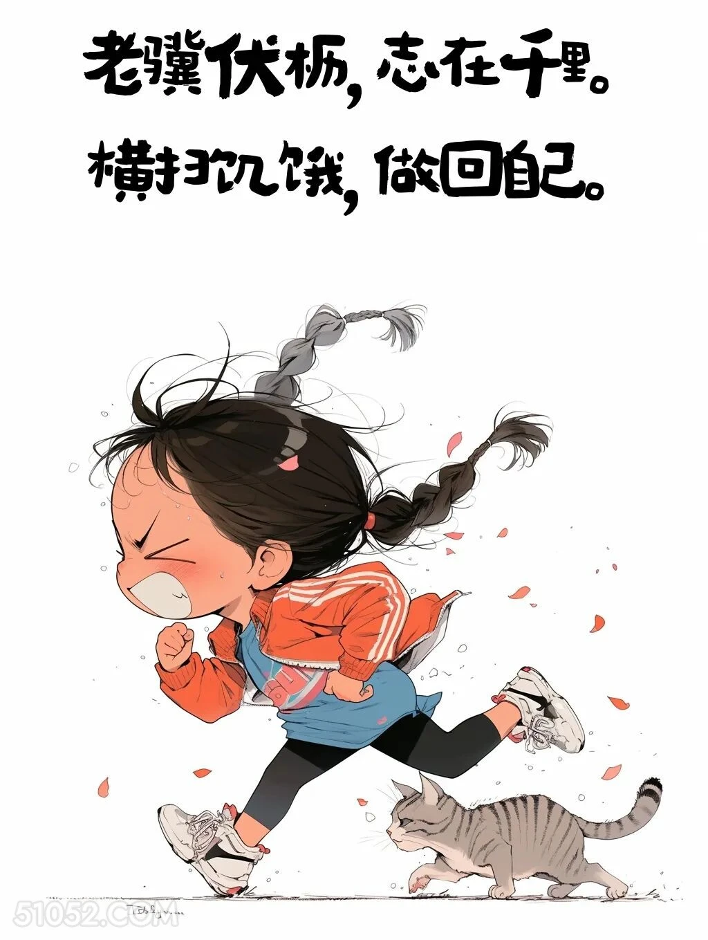 横扫饥饿 做回自己 小女孩 古文 玩梗 搞笑文案