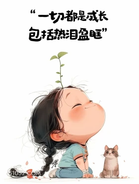 一切都是成长 小女孩 松弛感 文案