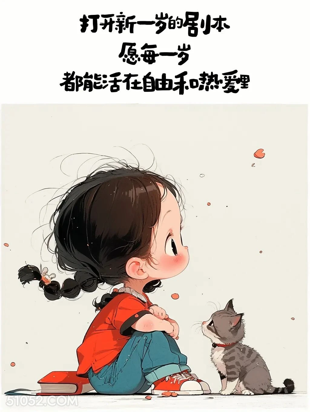 打开新一岁的剧本 小女孩 过生日 文案