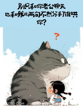也和我聊两句不然分手谁哄你 小女孩 玩梗 胡说八道 搞笑文案