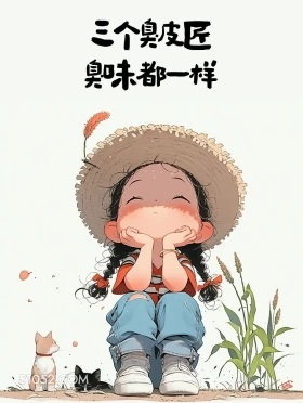三个臭皮匠 臭味都一样 小女孩 古文 玩梗 搞笑文案