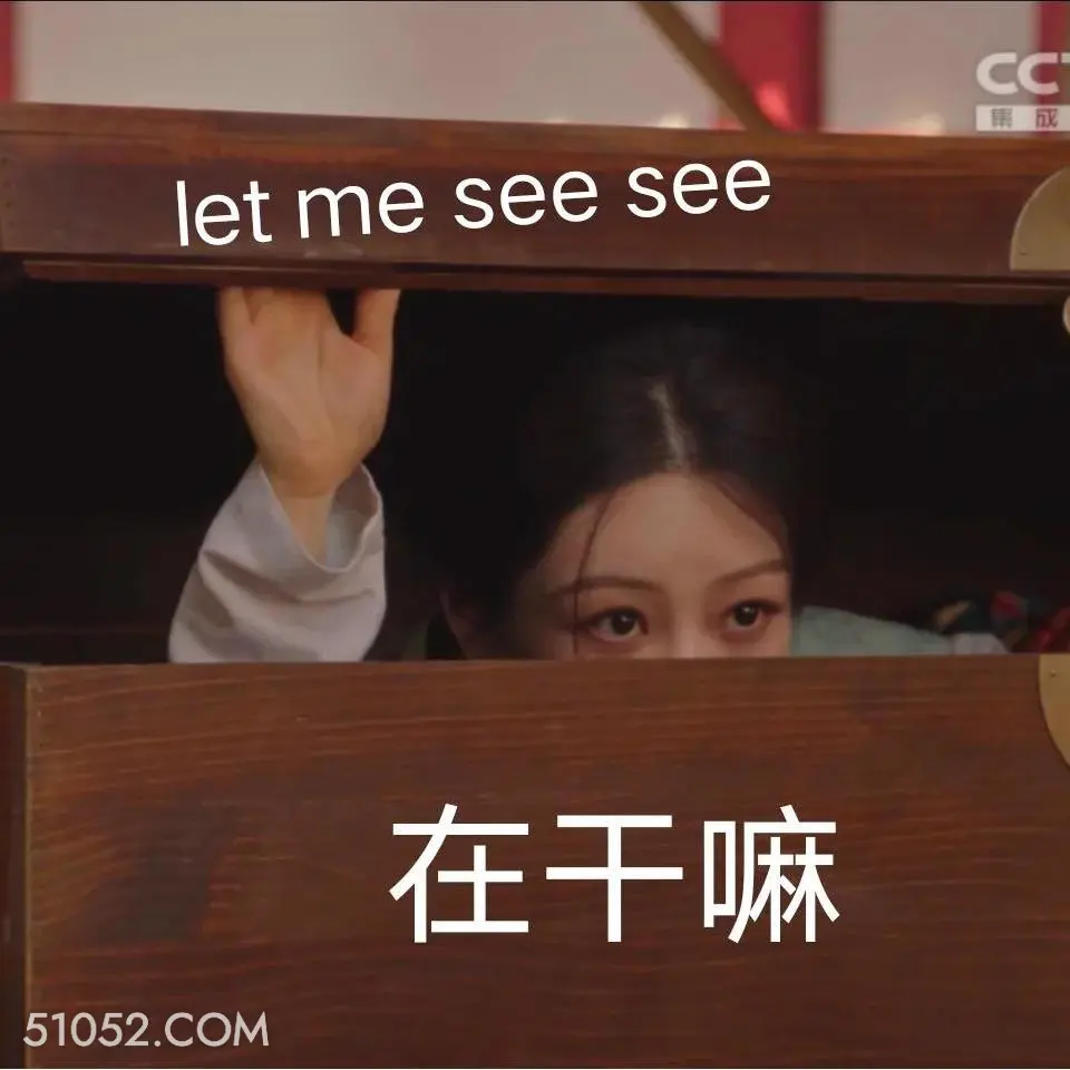让我看看你在干嘛 国色芳华 影视追剧 搞笑表情 李现 杨紫