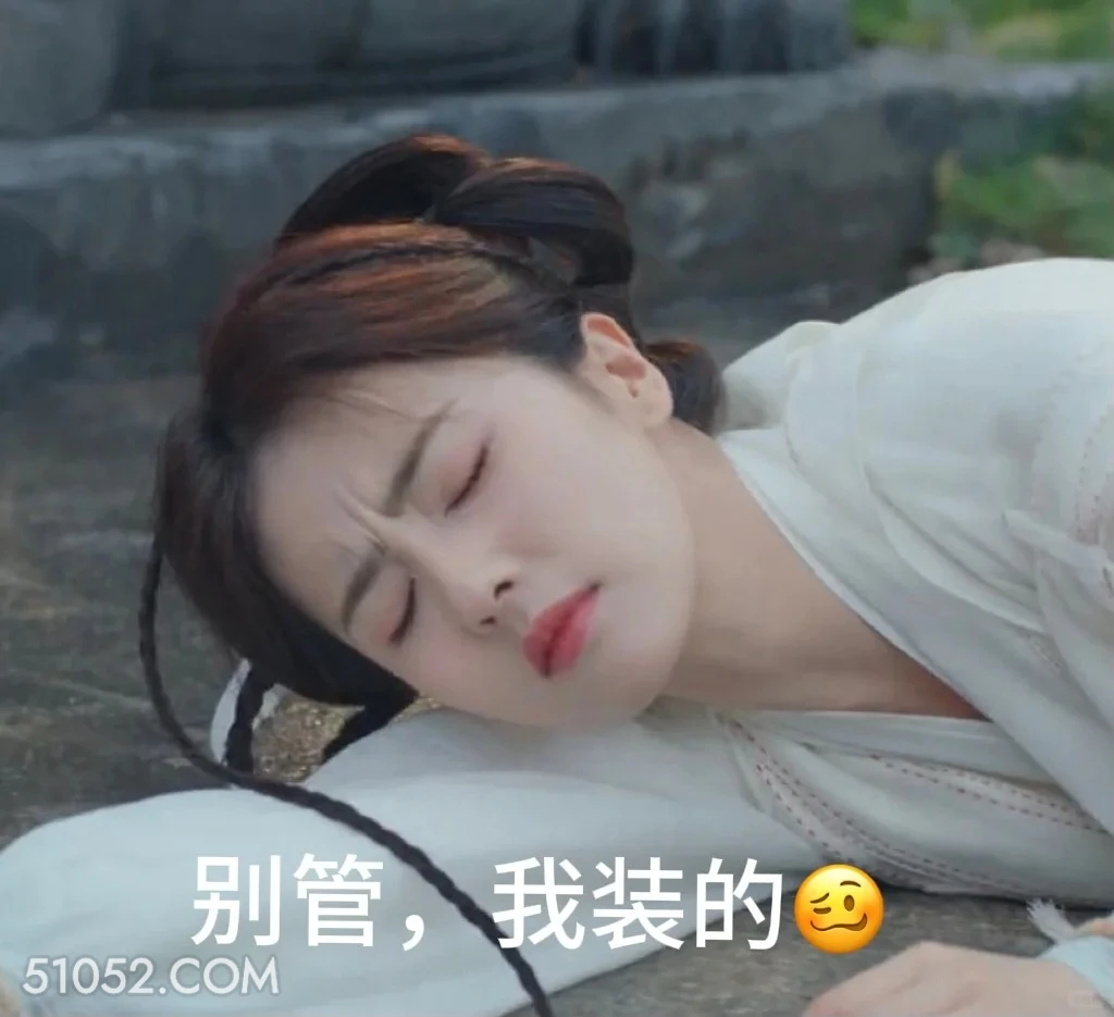 别管，我装的 临江仙 影视剧 搞笑表情 花如月 白九思