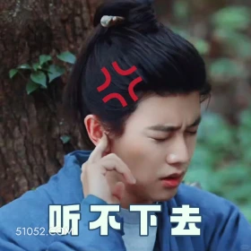 听不下去 无忧渡 影视追剧 搞笑表情 任嘉伦 宋祖儿