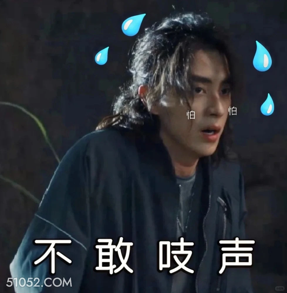 不敢吱声 七根心简 影视剧 搞笑表情 刘浩存 敖瑞鹏