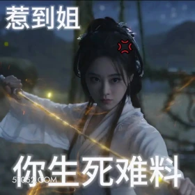 惹到姐你生死难料 永夜星河 影视剧 搞笑表情 虞书欣 祝绪丹