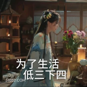 为了生活低三下四 永夜星河 影视剧 搞笑表情 虞书欣 林妙妙