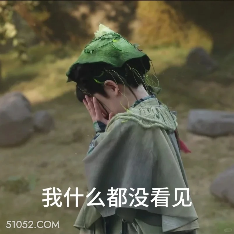 我什么都没看见 永夜星河 影视剧 搞笑表情 虞书欣 卢禹豪