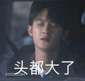 头大 猎罪图鉴 影视剧 搞笑表情 檀健次 沈翊