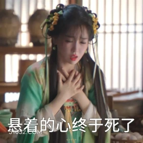 悬着的心终于死了 永夜星河 影视剧 搞笑表情 虞书欣