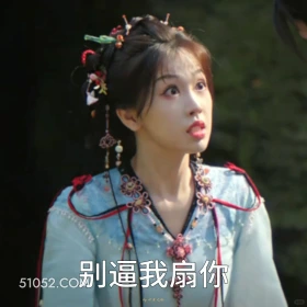 别逼我扇你 永夜星河 影视剧 搞笑表情 虞书欣 林妙妙