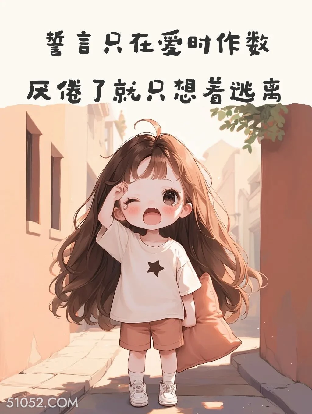 誓言只在爱时作数 小女孩 走心 文案 治愈
