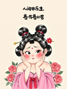 人间各有各的苦 胖女孩 失望 看清 人间清醒 文案