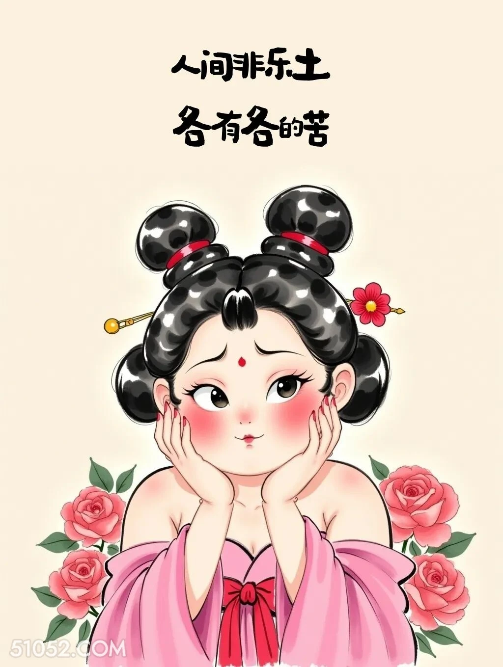 人间各有各的苦 胖女孩 失望 看清 人间清醒 文案