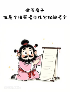 个性签名可以写你名字 女装大佬 发癫 发疯文学 搞笑文案