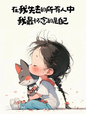 所有失去的人中最怀念自己 小女孩 后劲足 人间清醒 文案