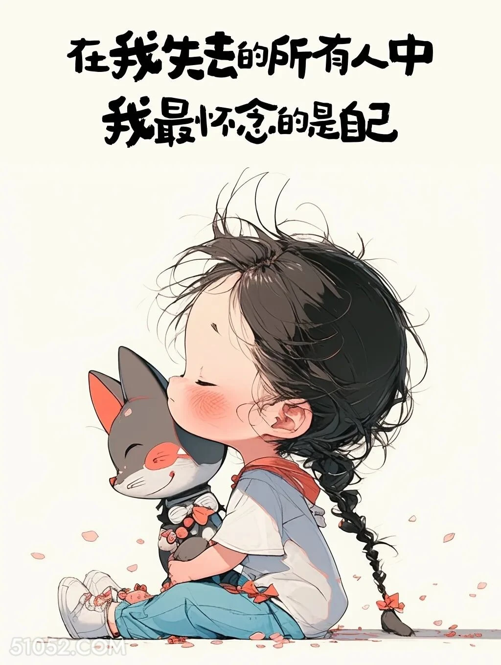所有失去的人中最怀念自己 小女孩 后劲足 人间清醒 文案