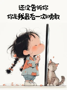 你是我最后一次的勇敢 小女孩 人间清醒 文案