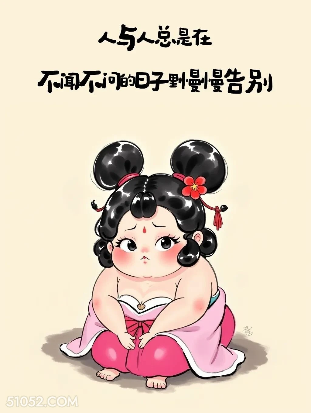 人总在慢慢告别 胖女孩 失望 看清 人间清醒 文案