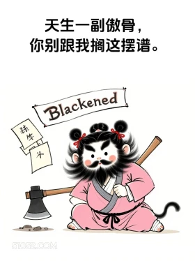 天生傲骨别跟我摆谱 女装大佬 一身反骨 搞笑文案