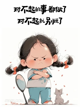对不起的事都做了,对不起就别说了 小女孩 后劲足 人间清醒 文案