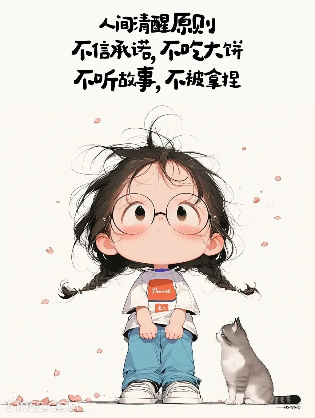 不信承诺不吃大饼 小女孩 后劲足 人间清醒 文案