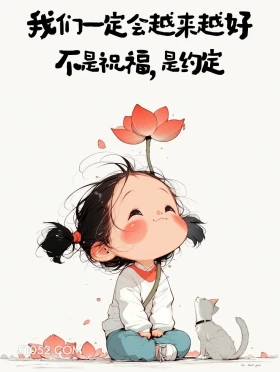 我们一定会越来越好 小女孩 太脏了 现实文案 人间清醒
