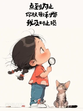 你权衡利弊,我及时止损 小女孩 人间清醒 文案