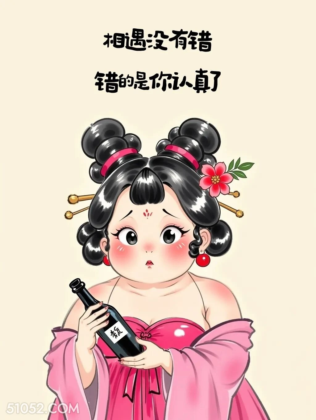 相遇没错，错的是认真 胖女孩 失望 看清 人间清醒 文案