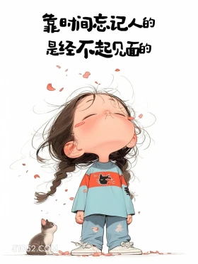 靠时间忘记的人经不起见面 小女孩 后劲足 人间清醒 文案
