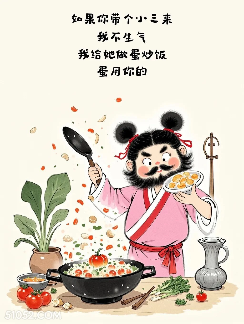 给小三做蛋炒饭，蛋用你的 女装大佬 发癫 发疯文学 搞笑文案