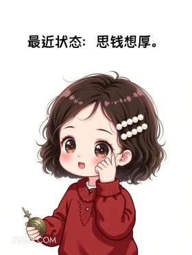 最近状态:思钱想厚 小女孩 发癫 发朋友圈 搞笑文案