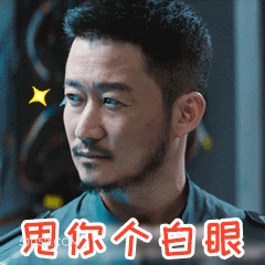 吴京 明星 演员 导演 硬汉 甩你个白眼