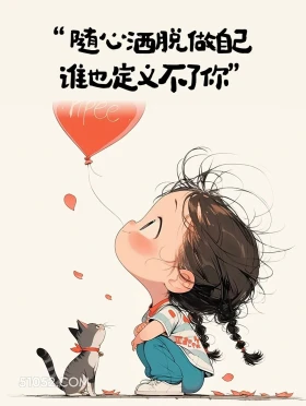 谁也定义不了你 小女孩 发朋友圈 现实文案 治愈文案
